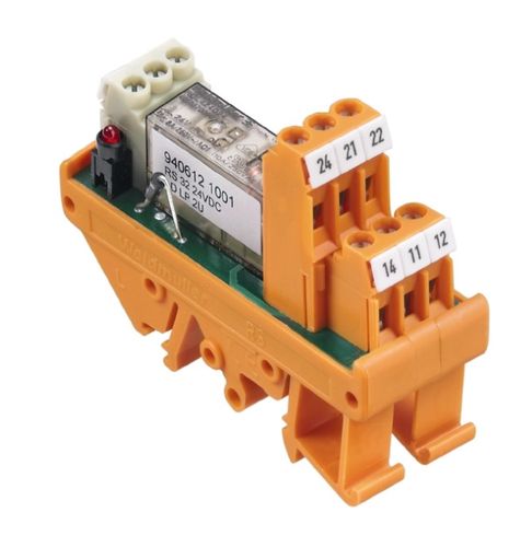 RS-SERIES, Relay module, Number of contacts: 2, CO contact AgNi 90/10, Rated control voltage: 24 V DC 9406121001