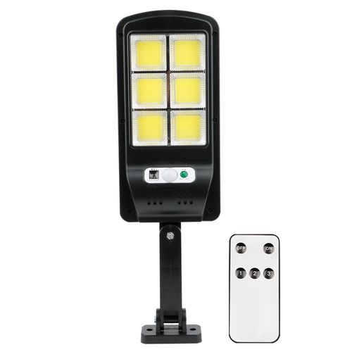 LED solar lamp with motion sensor and remote controller, 10W, 800lm, 2400mAh, 6000K RTV100322 5900495050830