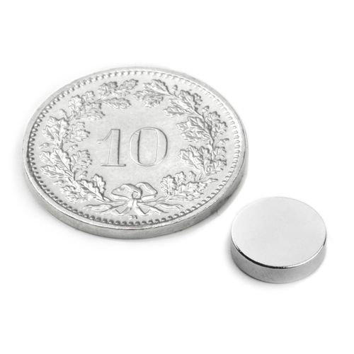 Magnetas Ø8x2mm NdFeB N45 MAG/8x2/NEO 7640155437370