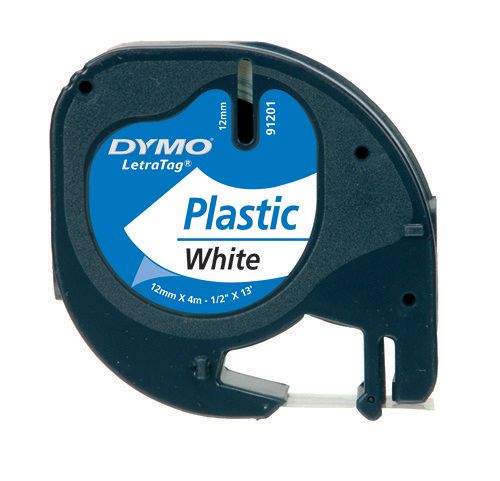 Лента полиграфическая пластиковая 12мм x 4м белая 59422/91201 DYMO DYMO-S0721560 5411313594226; 5411313912013; 5411313912112; 5411313912211