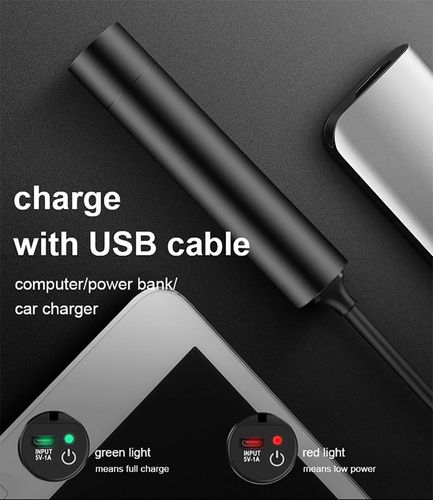 Ультрафиолетовый фонарь S11-H, 365 НМ, USB, Supfire S11-H 6956362911550