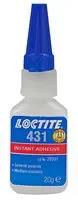 ADHESIVE, INSTANT, 431, 20G 431, 20G