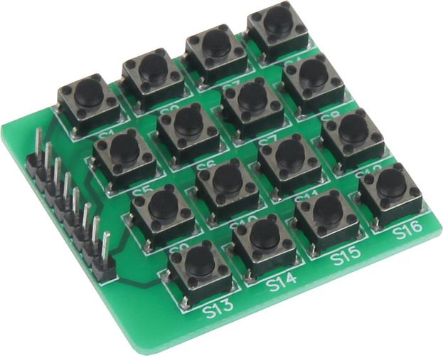 Joy-iT 4x4 Button matrix SBC-ButtonMatrix 4250236813202