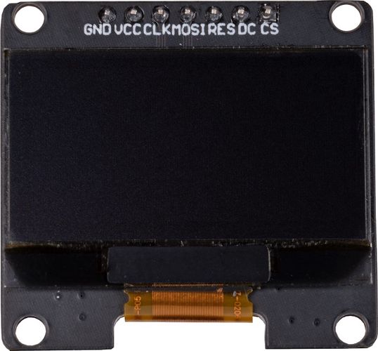 Joy-iT 1.3" OLED ekraan ( I²C / SPI ) JOY-IT SBC-OLED01.3 4250236822853