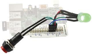 SQUID COMBO PACK, 2X BUTTON & RGB LED SKU00046