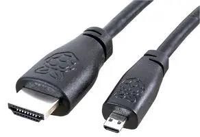 CABLE, MICRO HDMI-HDMI PLUG, 2M, BLK T7733AX