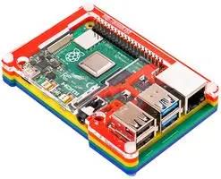 RAINBOW PIBOW COUPE 4 CASE FOR PI4B PIM465
