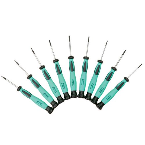ESD täpsuskruvikeeraja komplekt 9 tk SD-0839 Pro'sKit SD-0839 4710810401138