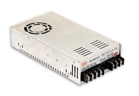 500W Одновыходной DC-DC преобразователь 72-144V: 12V 40A, в корпусе, MEAN WELL SD-500H-12