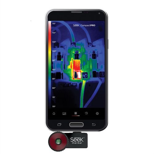 Thermal imager Compact PRO >15Hz, USB-C, connectable with Android smartphone SEEK Thermal SEEK-COMPACTPROFF-A 855753005501