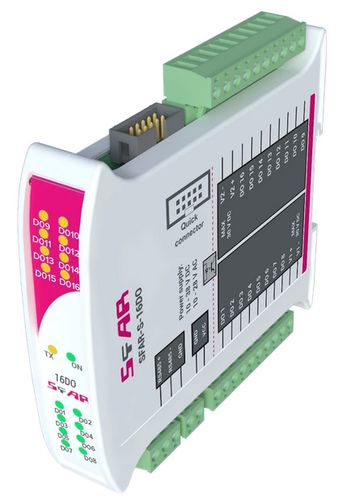 SFAR Industrial Expansion Module, Modbus RTU/ASCII - 16 DO, PNP type, 10-38 V DC; 10-28 V AC SFAR-S-16DO