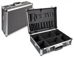 TOOL CASE, BLACK ALUMINIUM D01815