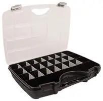 TOOL CASE, A46, 21 DIVIDERS, BLK/SIL 715362