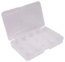 STORAGE BOX, 15 COMPARTMENT, TRANSPARENT 101CTN