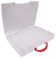 STORAGE BOX, 21 COMPARTMENT, CLEAR 19321.113