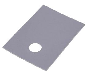 Thermally conductive pad, silicone, TO220, 0.4K/W, 18x13mm SIS-TO220