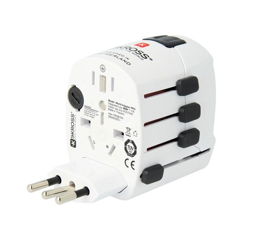 Reisiadapter: Maailmast Euroopasse 250V 7A PRO SKROSS SKR/1103145 7640166323518