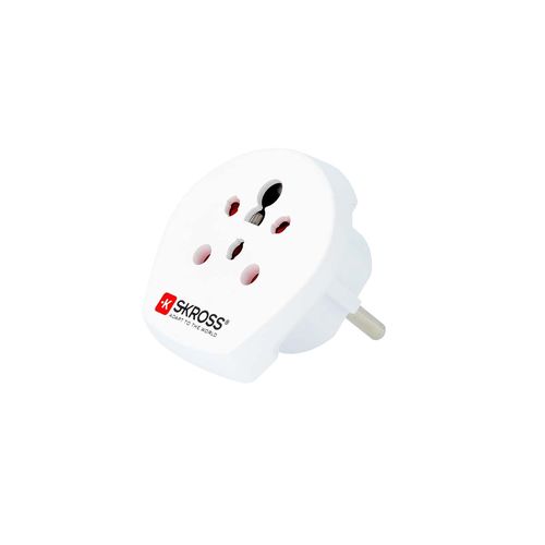 SKross | Travel Adapter | India / Israel / Denmark to Europe SKR1500217E 7640166320173