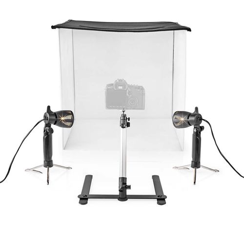 Portable Photo Studio Kit | 400 lm | Foldable | Backgrounds included | Travel bag included | Black SKT012WT 5412810306091