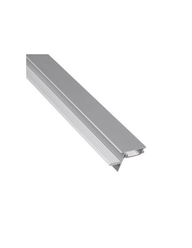 Valge kattega alumiiniumprofiil LED-riba jaoks, anodeeritud, süvistatud, SKYLINE, 2m SKYLINE-OP-2M-S 5900652144129