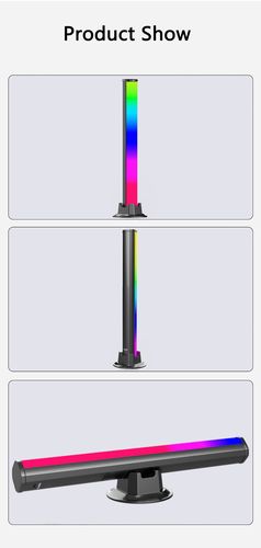 Ambient light LED bars, smart, Wi-Fi, digital, works with SLS06, TUYA / Smart Life SLB01 6976037361220