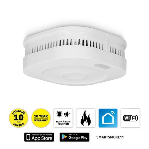 SMARTSMOKE11 Wi-Fi Smart smoke detector SMARTSMOKE11 8712412593576