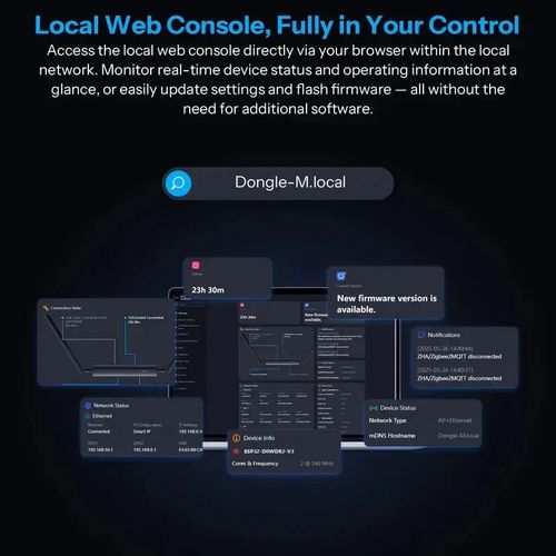 Targa kodu võrgu dongle MAX Zigbee/Thread MQTT koos PoE-ga SONOFF-DONGLE-MAX 6920075743227