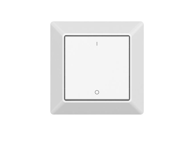 LED wireless controller, one button, battery powered, SR-BUS, Sunricher SR-SBP2801K2-DIM-E1