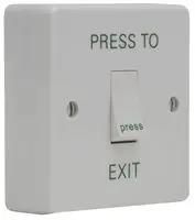EXIT SWITCH, 1 GANG, SURFACE BOX DEF-0664