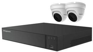 5MP CCTV KIT 4CH H265 DVR 2 DOME 500GB KIT-4CH-H265-2DW-5-BP