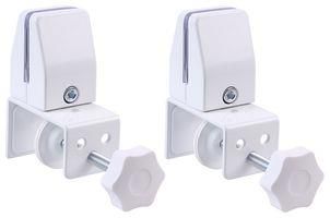 PANEL CLAMPS, TOP-EDGE MNT, WHITE PR APC04-W