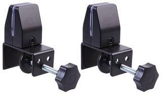 PANEL CLAMPS, TOP-EDGE MNT, BLACK PR APC04-B