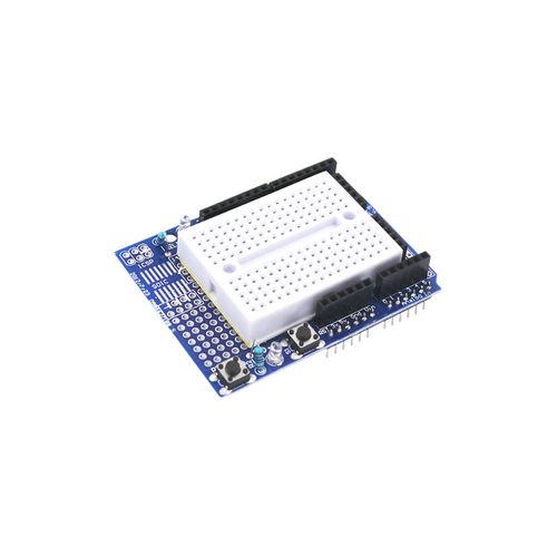 PROTOSHIELD PROTOTYPING BOARD WITH MINI BREADBOARD FOR ARDUINO® UNO IDUINO ST1033