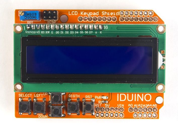 LCD ekraanimoodul juhtnuppudega, mis ühildub Arduino IDUINO-ga ST1113