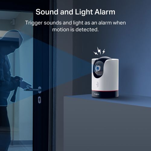Камера Wi-Fi vidaus, 2K 1440p, Apple Homekit, Pan/Tilt, su privatumo rėžimu, MicroSD iki 512GB TAPO-C225 4897098688090