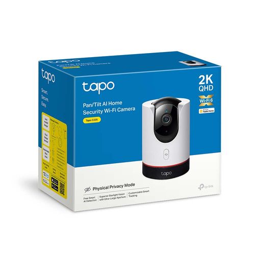 Камера Wi-Fi vidaus, 2K 1440p, Apple Homekit, Pan/Tilt, su privatumo rėžimu, MicroSD iki 512GB TAPO-C225 4897098688090