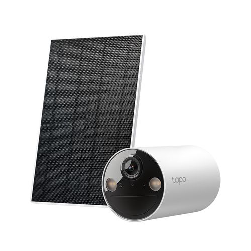 Bevielė lauko Wi-Fi kamera, 2K 3MP, su saulės panele, Color Night Vision, MicroSD iki 512GB TAPO-C410-KIT 8885020620368