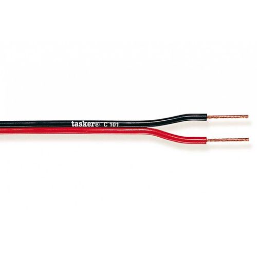 Speaker Cable on Reel 2x 0.35 mm² 100 m Black/Red TASR-C101-0.35 8010246005020