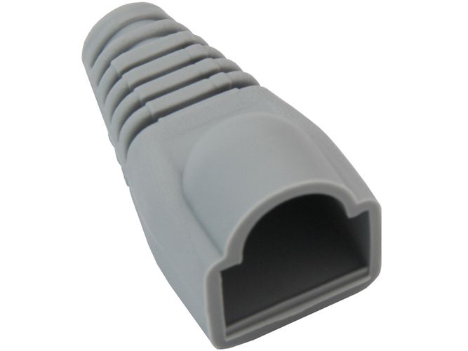 Резиновый чехол для разъема RJ45, серый TF-HO/8P8C-GE 5900804022886; 5901436719397