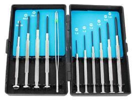 MINI PRECISION SCREWDRIVER SET, 11 PIECE PSD1011