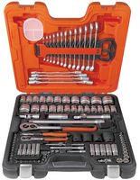 SOCKET & SPANNER SET, 1/4" & 1/2", 106PC S106