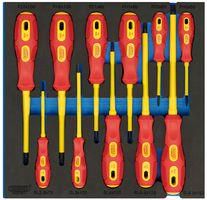 VDE SCREWDRIVER SET, 11PC 63379