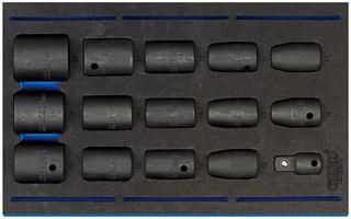 1/2" IMPACT SOCKET SET, 15PC 63415