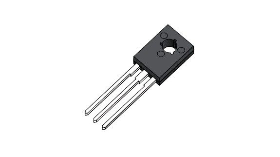 Transistor NPN 180V 1,5A 20W 140MHz TO126 2SD669A