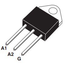 Семистор 700V 25A Igt/Ih<100/80mA TO3P BTA26/700B