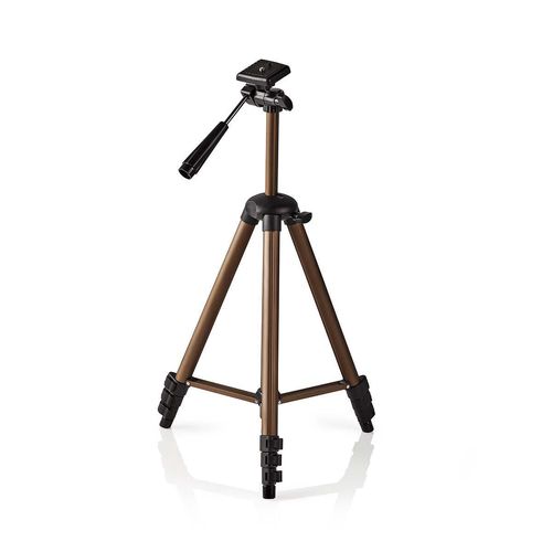 Tripod | Maximum load capacity: 2.0 kg | Minimum working height: 40.5 cm | Maximum working height: 128.0 cm | 4 Segments | Pan | Travel bag included | ABS / Aluminium | Black / Bronze TPOD2100BZ 5412810292400