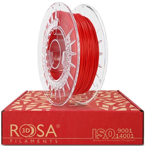 Филамент TPU 85A красный 1,75 мм 0,5 кг Rosa3D TPU85A-RED-175-05R 5907753134820