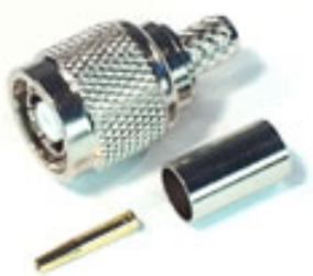 Разъем TNC RP штекер обжимной 50 Ом RG58 TRP/CX-M-CR-58
