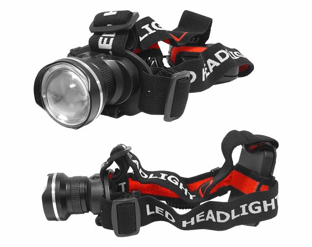 Headlight 1-LED 9W TS-1102, zoom TS-1102 5908313336807