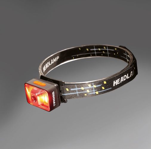 LED headlight, XPE 90lm + COB 200lm +RED, rechargable 1200mAh TS-1964 5901698508029